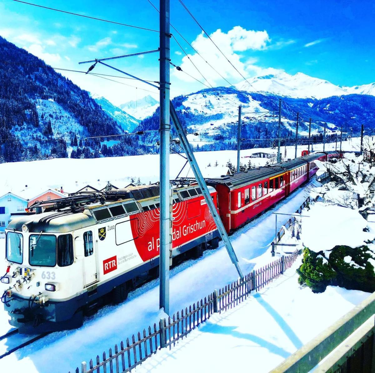 Alpine Retreat&Sauna Disentis Exterior foto