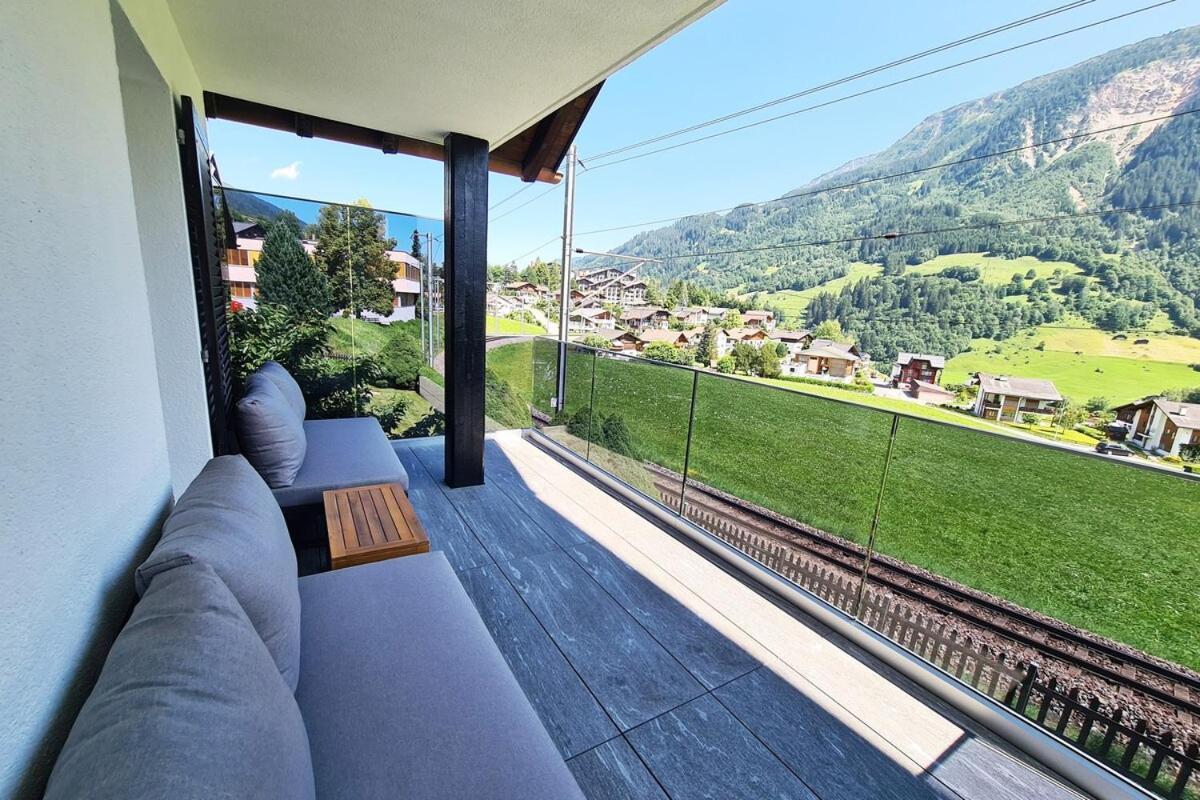 Alpine Retreat&Sauna Disentis Exterior foto